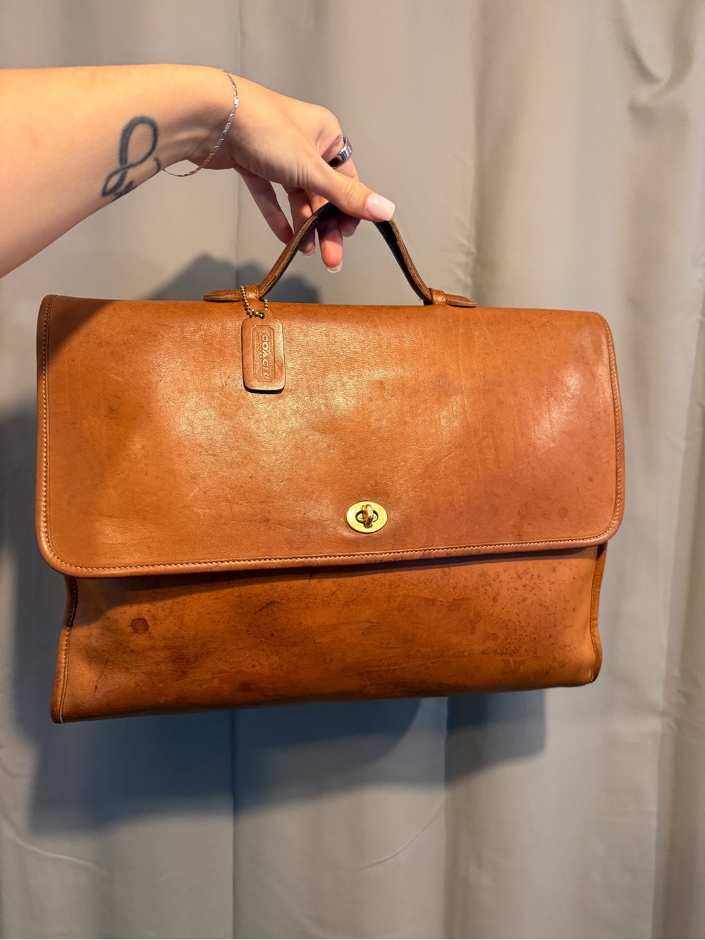 VINTAGE Coach Regency Brief - Made in 1989